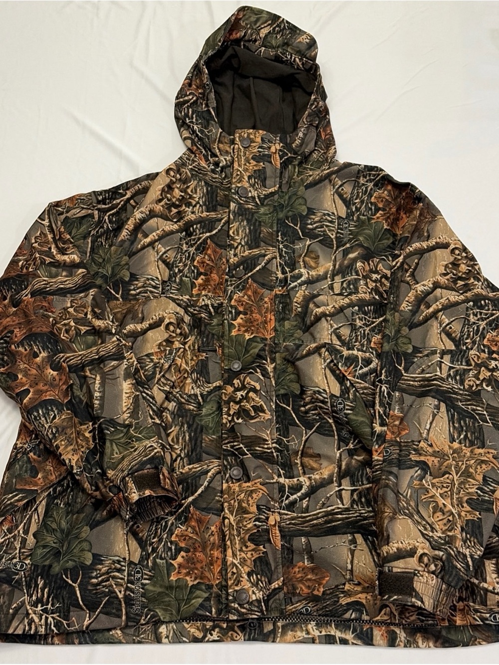 Cabela’s DryPlus Lightweight Camo Hooded Jacket - XL - Seclusion 3d Camo